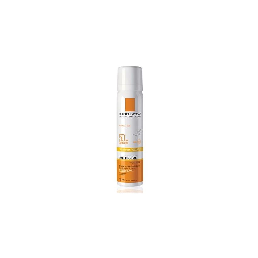 La Roche-Posay Anthelios Spray Solare Invisibile SPF 50 per il Viso, 75ml