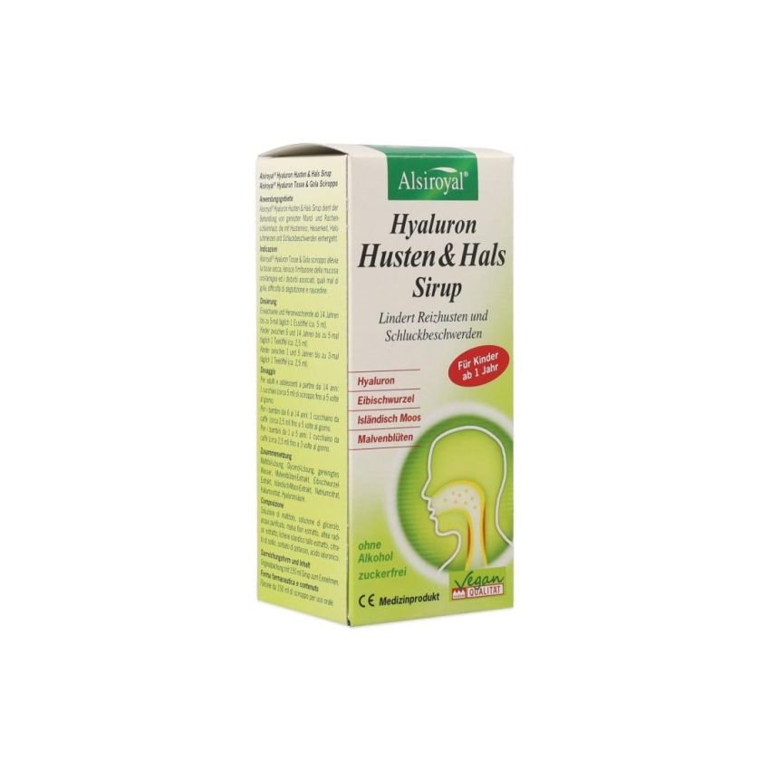 Hyaluron Sciroppo per Tosse & Gola - 150ml