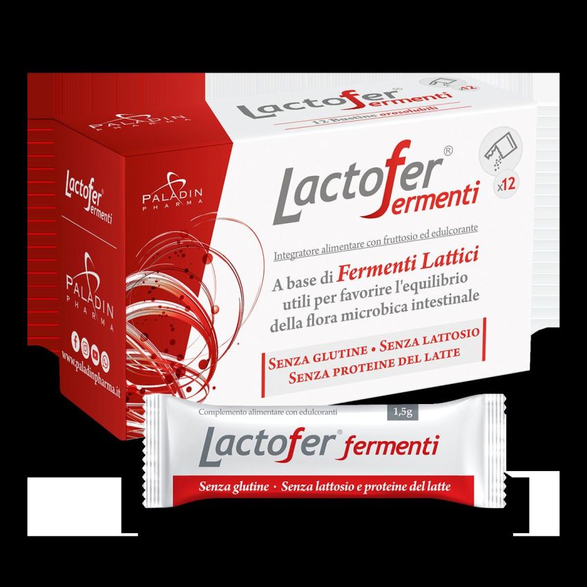Lactofer Fermenti Probiotici in 12 Bustine Pratiche