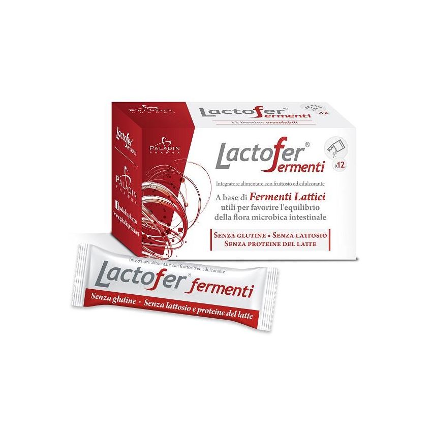 Lactofer Fermenti Probiotici in 12 Bustine Pratiche