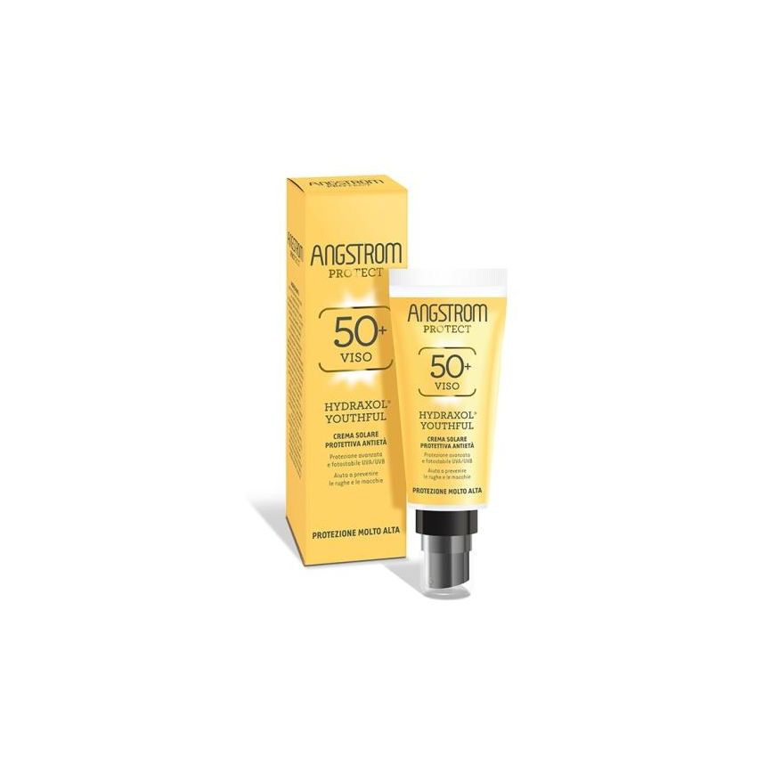Angstrom Hydraxol Crema Solare Anti-Aging SPF50+, 40ml