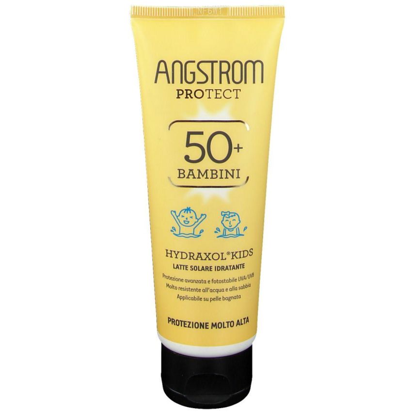 Angstrom Hydraxol Kids SPF50+ Latte Solare Idratante 125ml