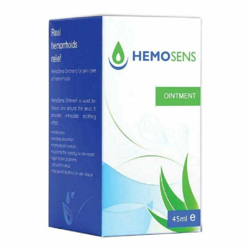 HemoSens Emolliente Pomata per Emorroidi, 45ml