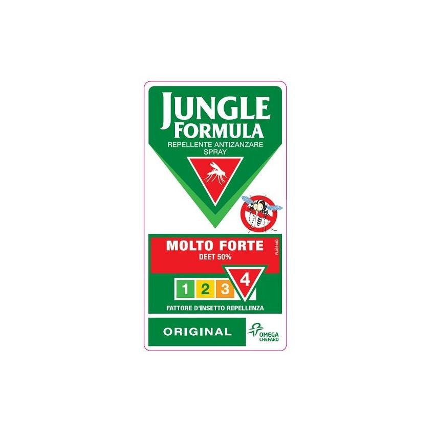 Jungle Formula Extra Forte Spray Anti-Zanzare Originale, 75ml