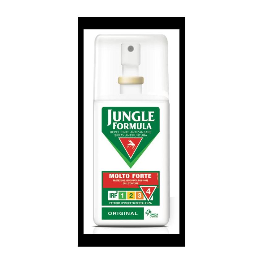 Jungle Formula Extra Forte Spray Anti-Zanzare Originale, 75ml