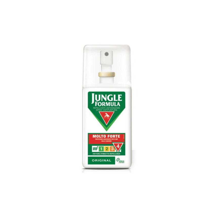 Jungle Formula Extra Forte Spray Anti-Zanzare Originale, 75ml