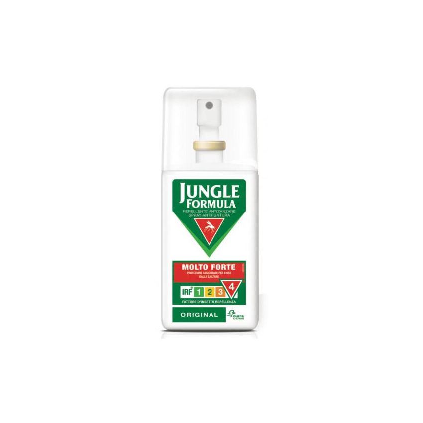 Jungle Formula Extra Forte Spray Anti-Zanzare Originale, 75ml