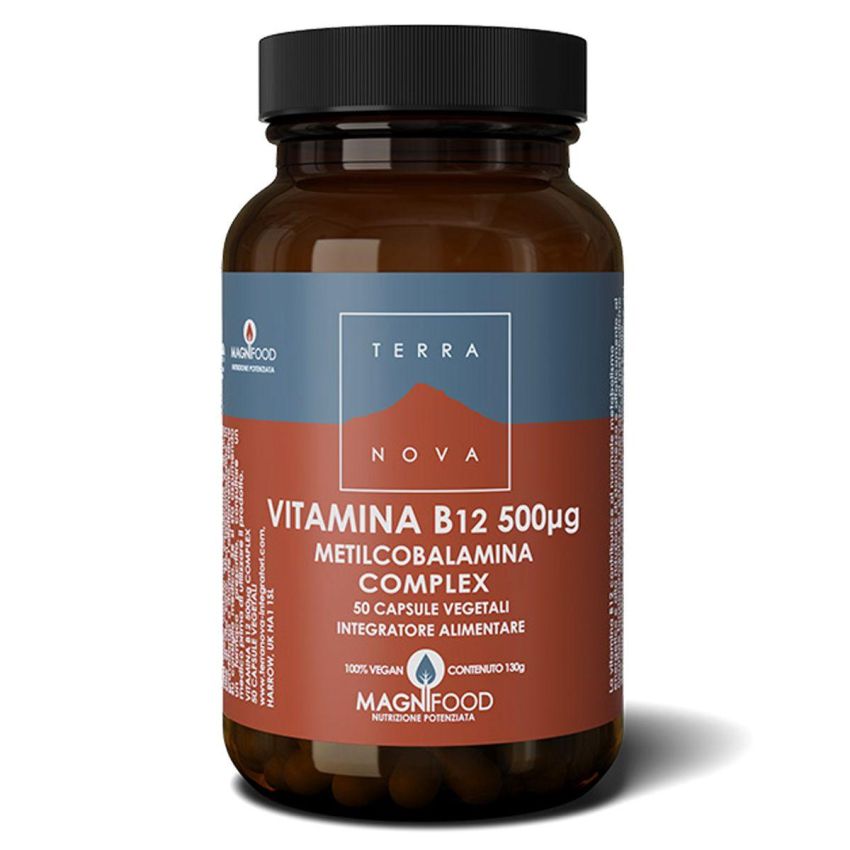 Terranova Complex di Vitamina B12 Metilcobalamina - 50 Capsule