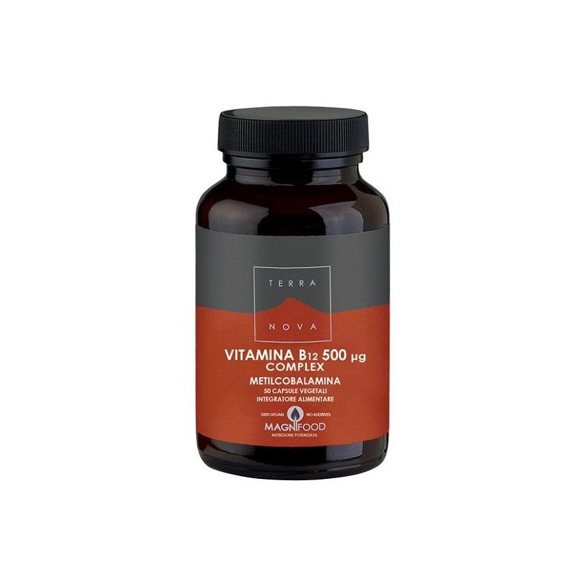 Terranova Complex di Vitamina B12 Metilcobalamina - 50 Capsule