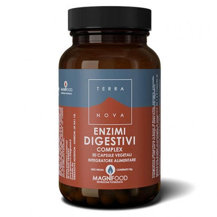 Terranova Complex Enzimi Digestivi - 50 Capsule
