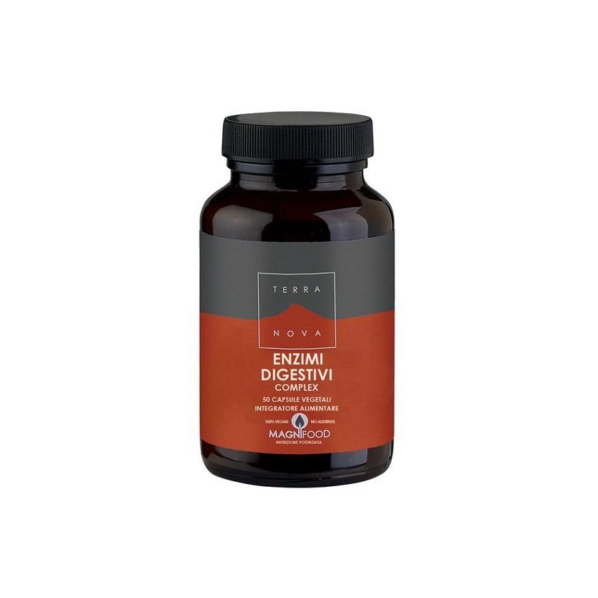 Terranova Complex Enzimi Digestivi - 50 Capsule