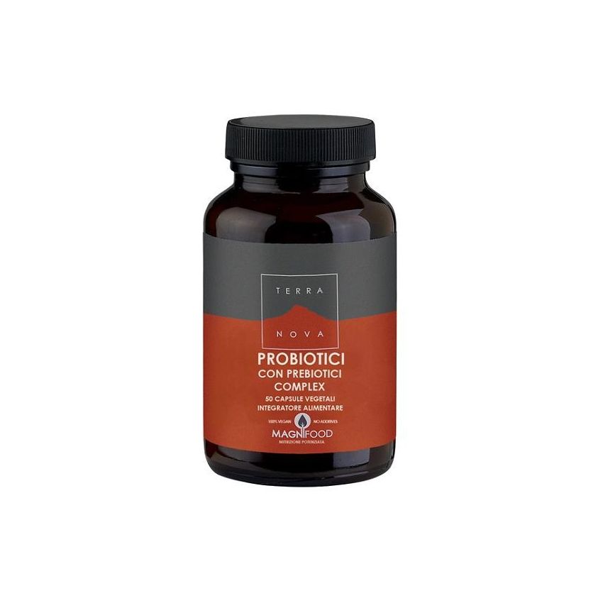 Terranova Complex - Probiotici con Prebiotici, 50 Capsule
