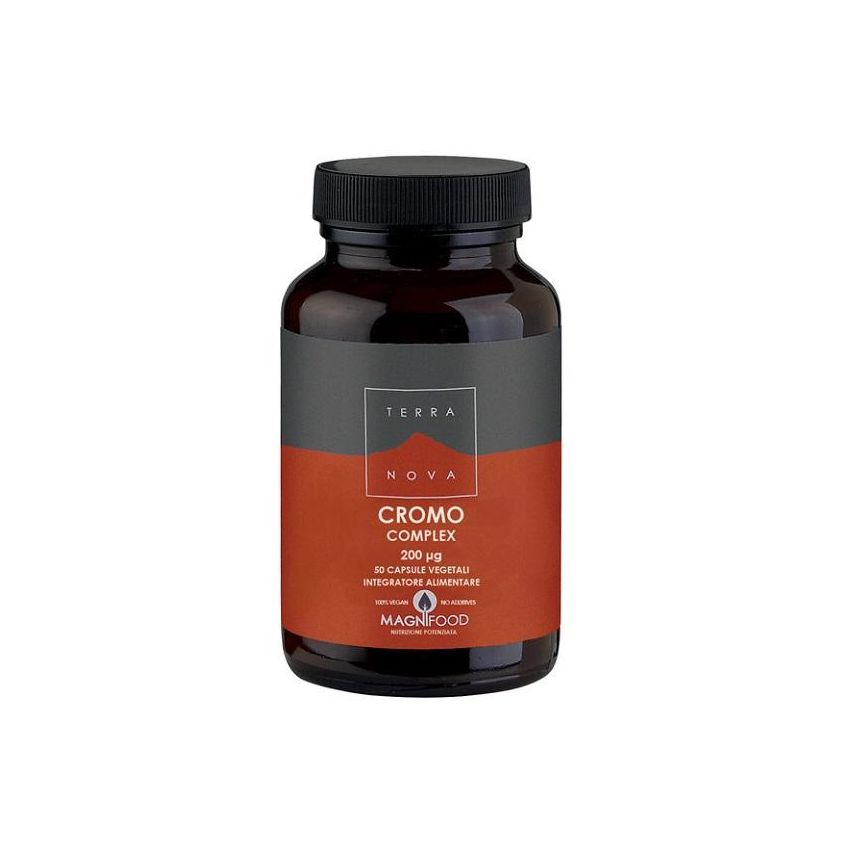TerraNova Complex con 200 Microgrammi di Cromo - 50 Capsule