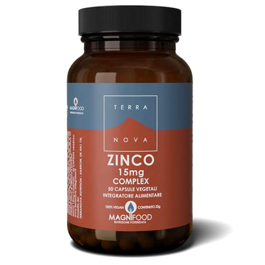 Terranova Zinco Complex - Integratore di Zinco - 50 Capsule