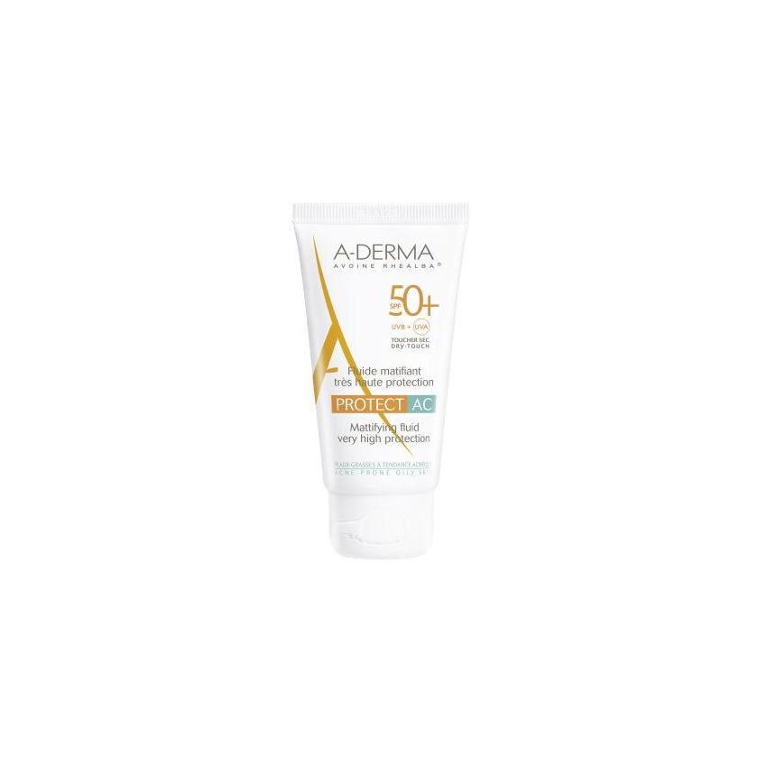 A-Derma Protect AC Fluid SPF50+ Opacizzante 40ml