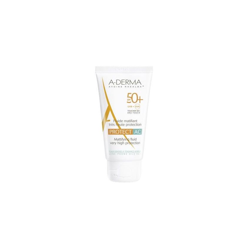A-Derma Protect AC Fluid SPF50+ Opacizzante 40ml
