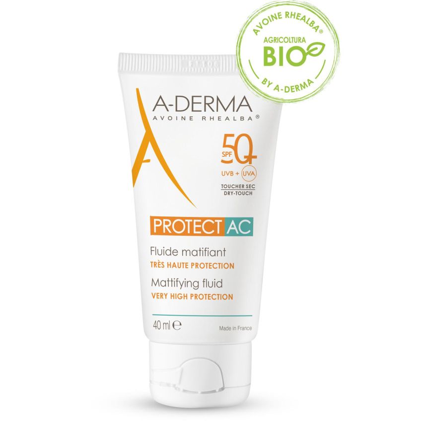 A-Derma Protect AC Fluid SPF50+ Opacizzante 40ml