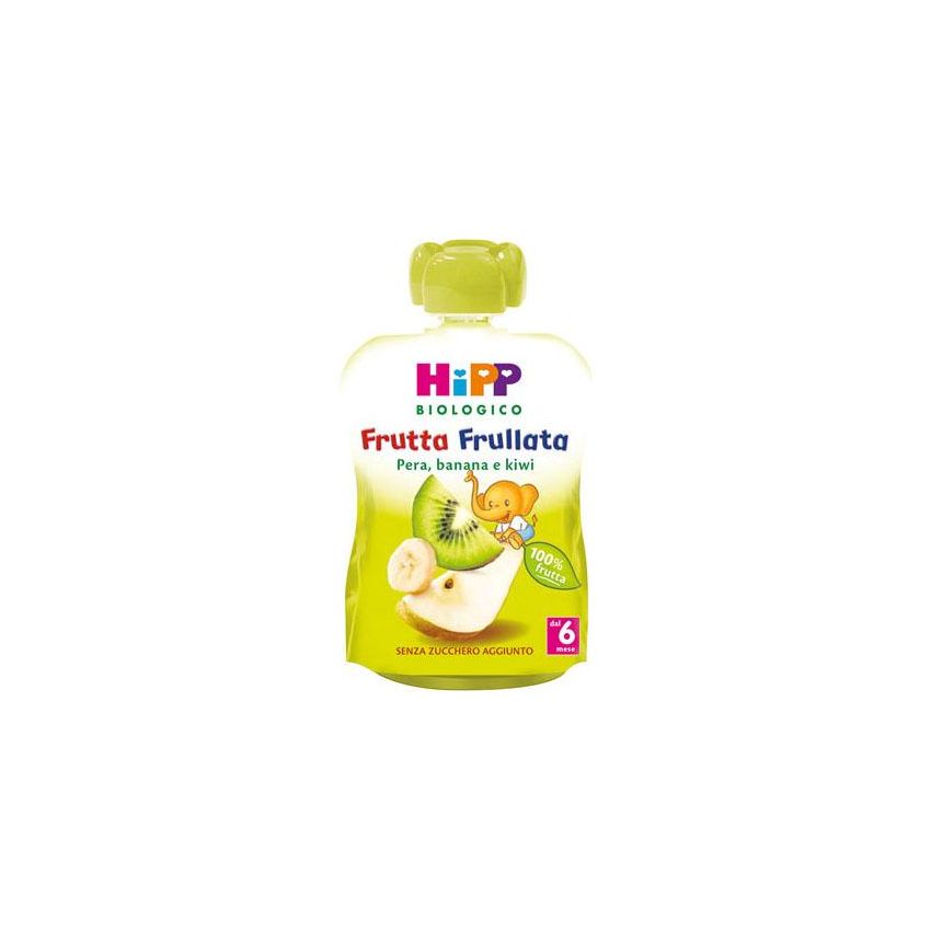 Hipp Bio Purea di Frutta Pera, Banana e Kiwi 90g