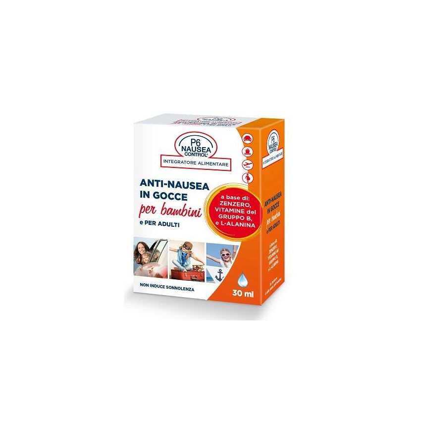 P6 Controllo Nausea - Gocce Antinausea 30ml
