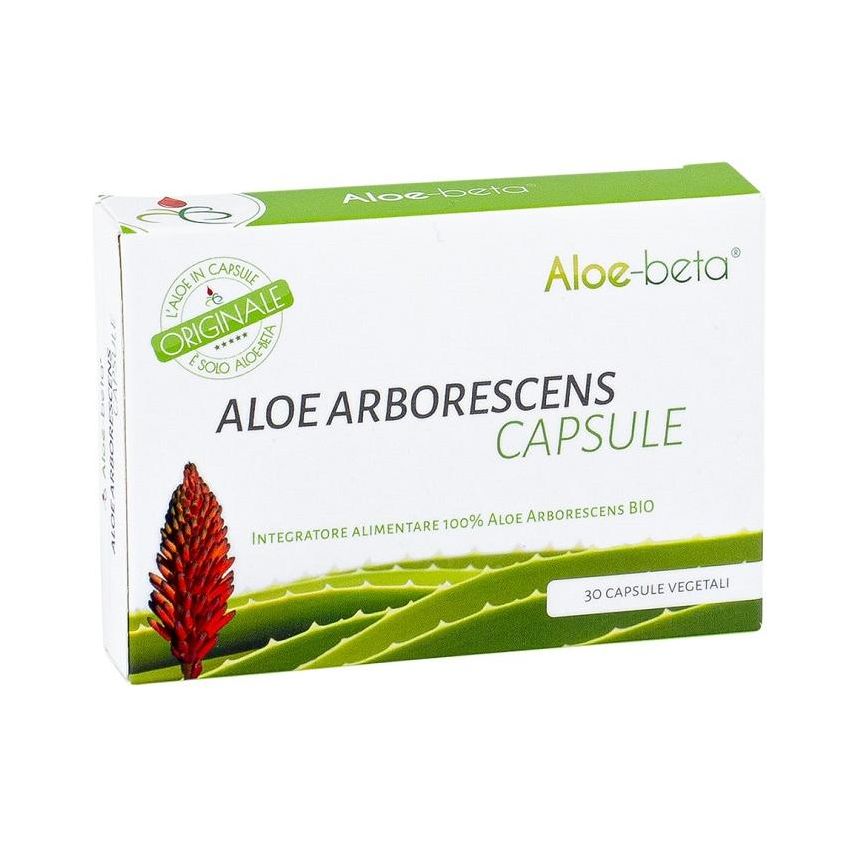 Aloe Beta - 30 Capsule di Aloe Arborescens
