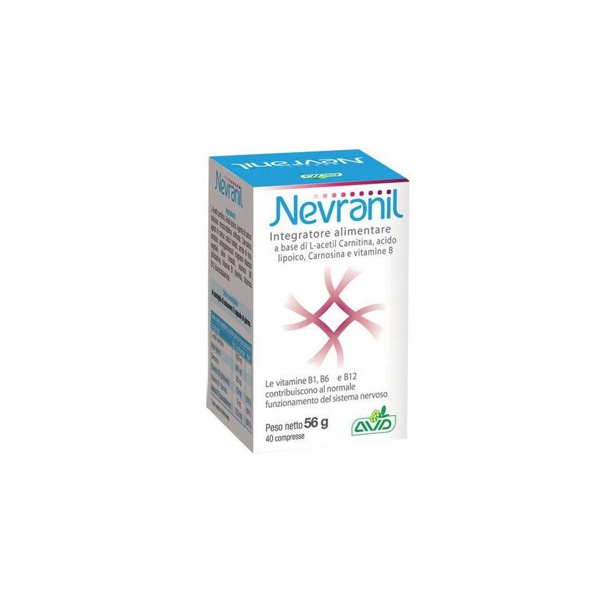 Nevranil - Confezione da 40 Compresse per il Benessere Neurologico
