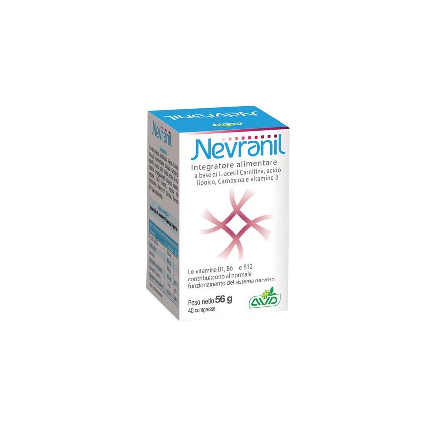 Nevranil - Confezione da 40 Compresse per il Benessere Neurologico