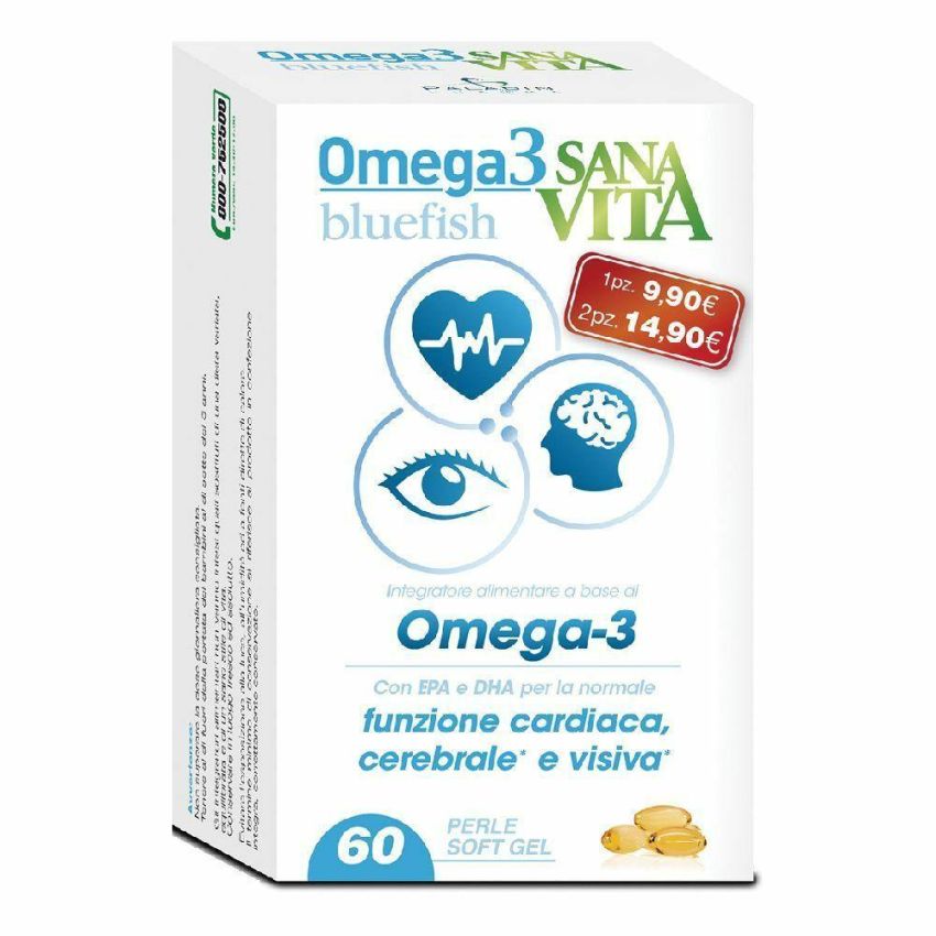 Sanavita Blue Fish Omega-3 60 Capsule