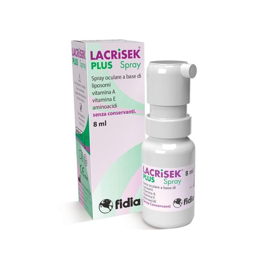 Lacrisek Plus Spray Oftalmico Soluzione 8ml