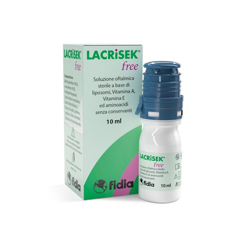 Soluzione Oftalmica Lacrisek Free Senza Conservanti - 10 ml