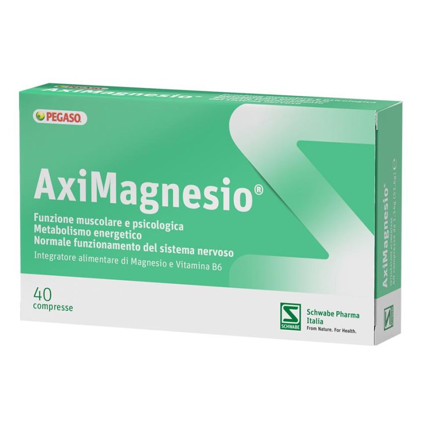Aximagnesio - Integratore di Magnesio - 40 Compresse