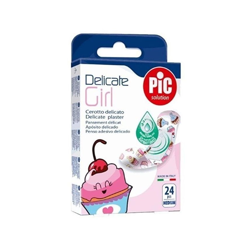 Pic Delicate Girl Cerotti Morbidi 19x72mm - Confezione da 24 Pezzi