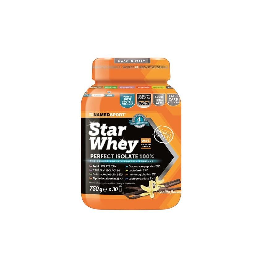 Named Sport Star Premium Vanilla Whey Protein 750g