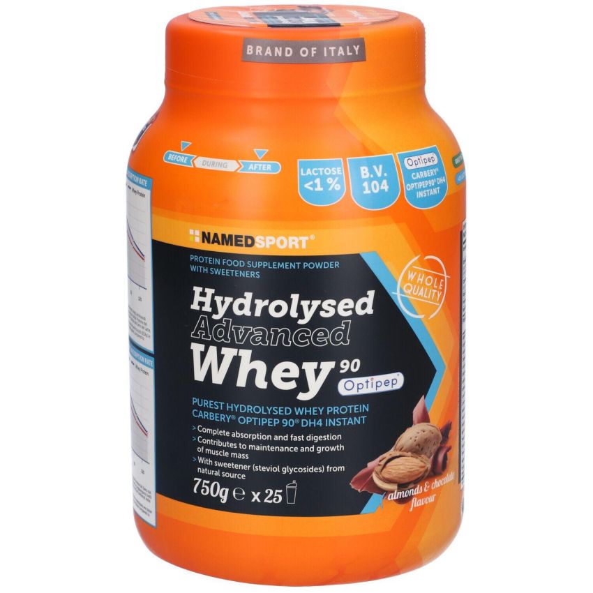 Named Sport Advanced Hydrolysed Whey Cioccolato/Mandorla 750g