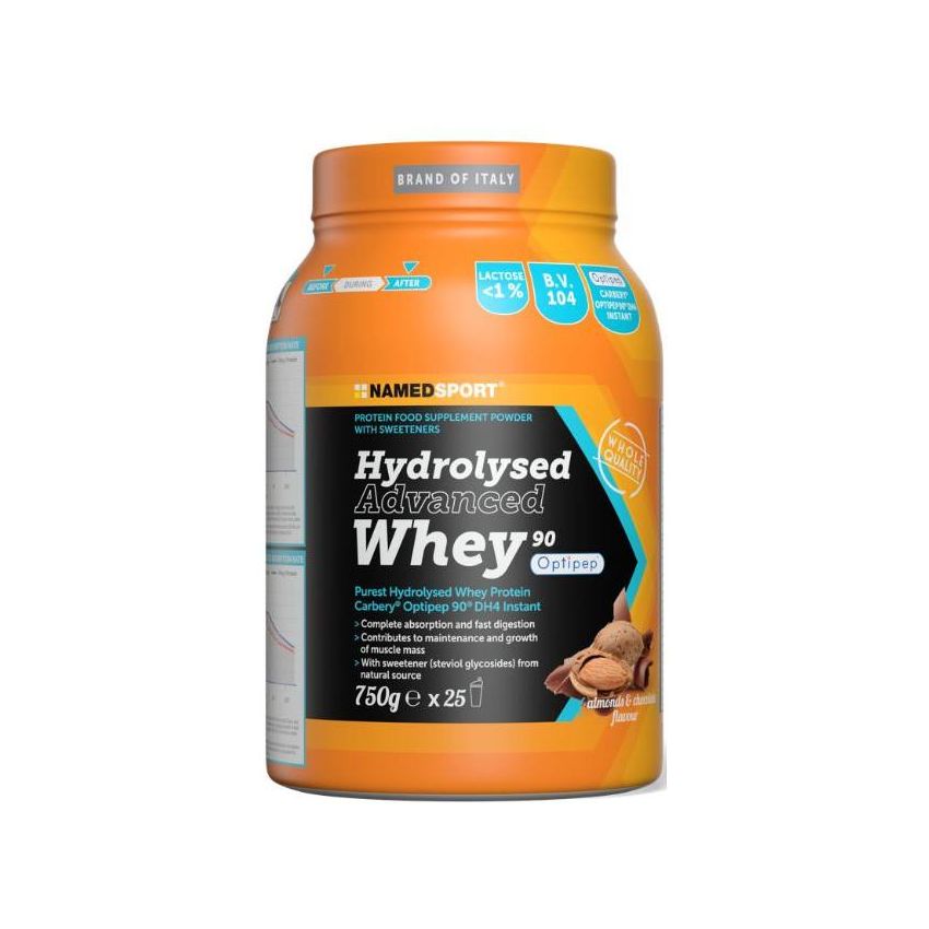 Named Sport Advanced Hydrolysed Whey Cioccolato/Mandorla 750g