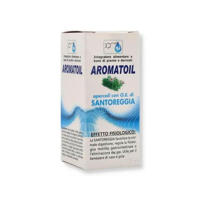 Aromatherapy Santoreggia Essential Oil - 50 Capsules