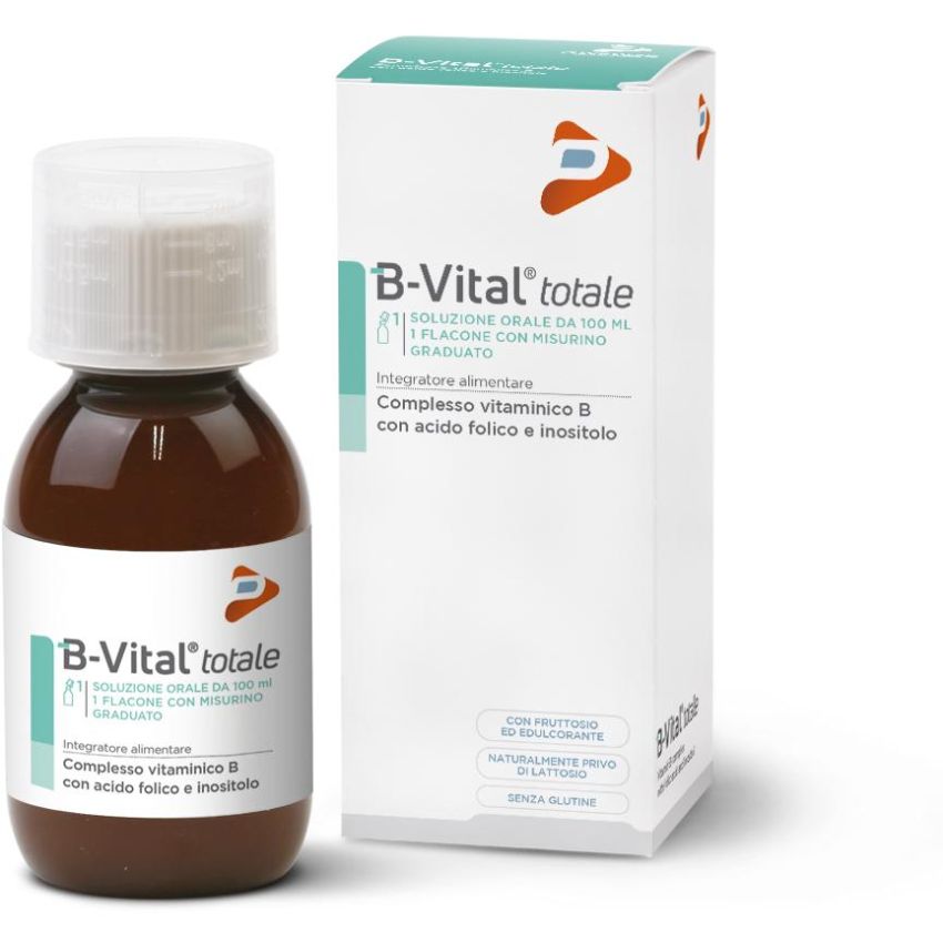 B-Vital Total - Soluzione Orale 100ml Rigenerante e Completa