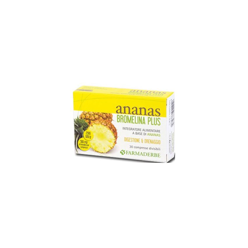 Incremento di Bromelio Ananas Plus - 30 Compresse