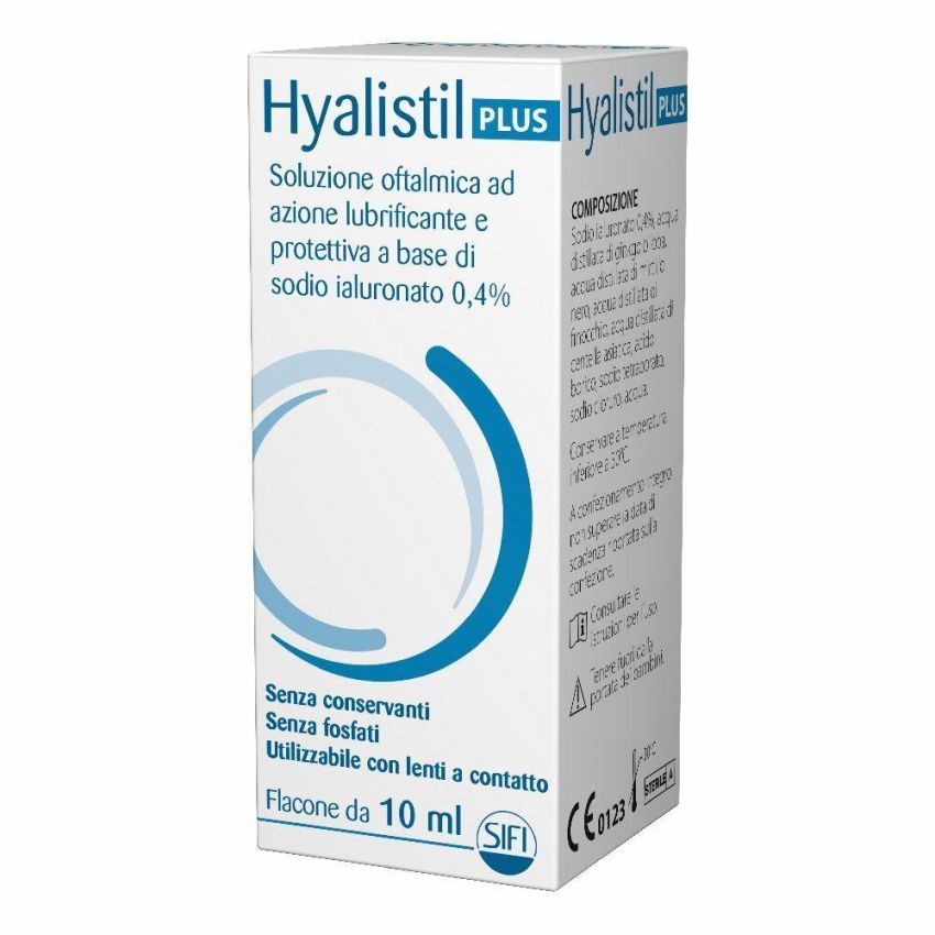 Hyalistil Plus Gocce Oculari Idratanti - Flacone da 10ml