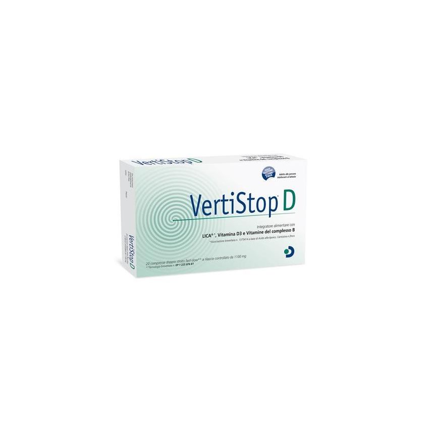 Vertistop D Compresse 1100mg - Confezione da 20 Compresse