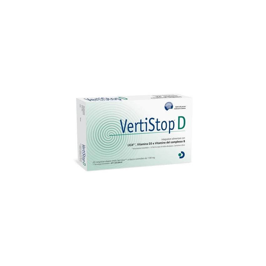 Vertistop D Compresse 1100mg - Confezione da 20 Compresse