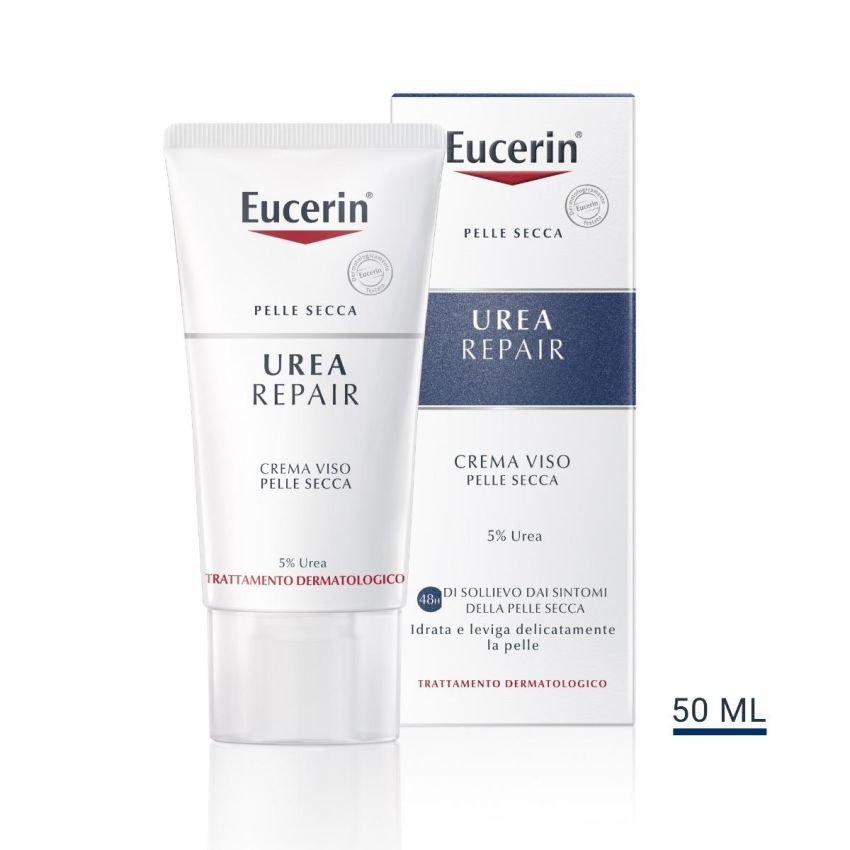 Eucerin Crema Levigante per il Viso con Urea al 5% - 50ml
