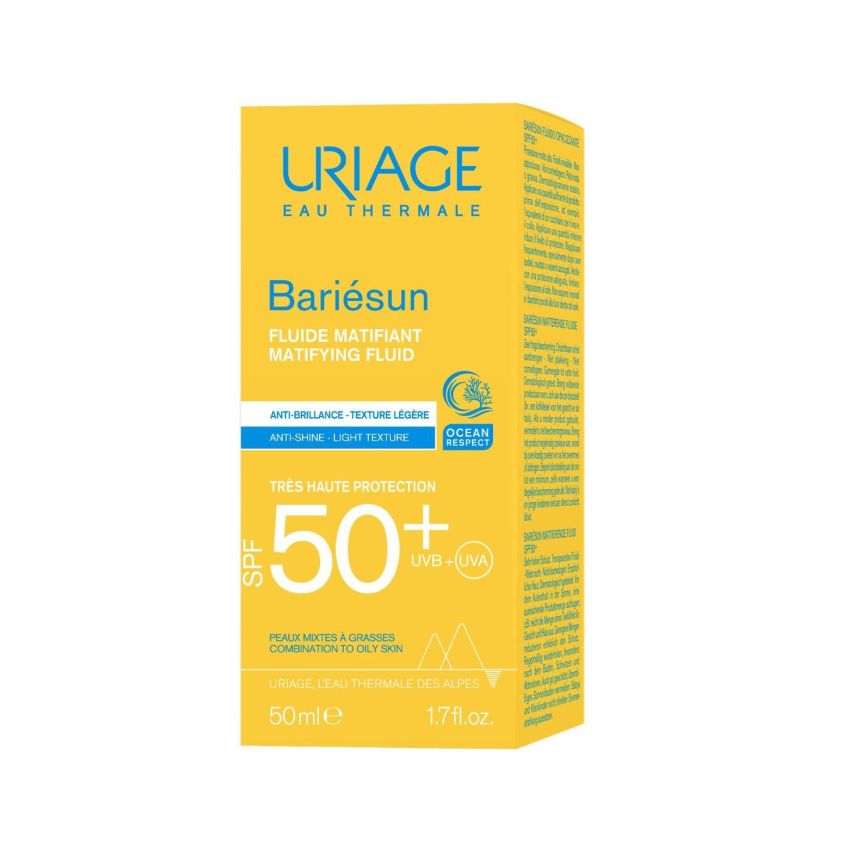 Uriage Bariesun SPF50+ Fluido Opaco per il Viso - 50ml