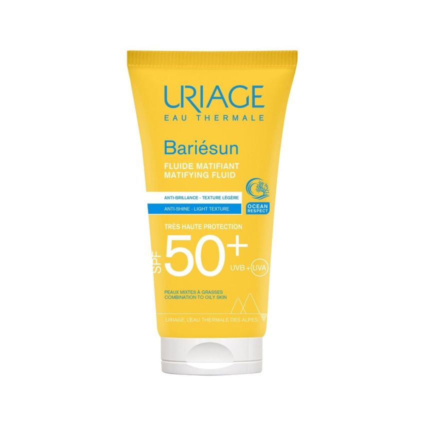Uriage Bariesun SPF50+ Fluido Opaco per il Viso - 50ml