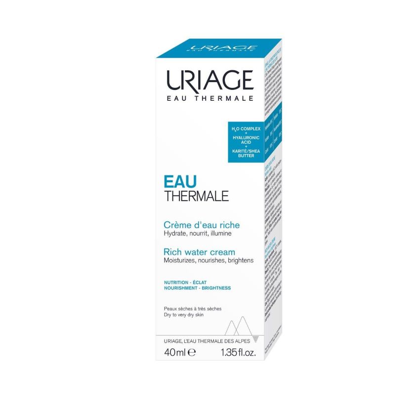 Crema Idratante All'Acqua Termale di Uriage - 40ml
