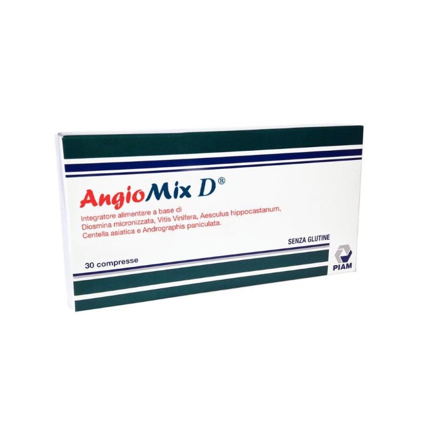 Angiomix D - Integratore Salute Vascolare, 30 Compresse