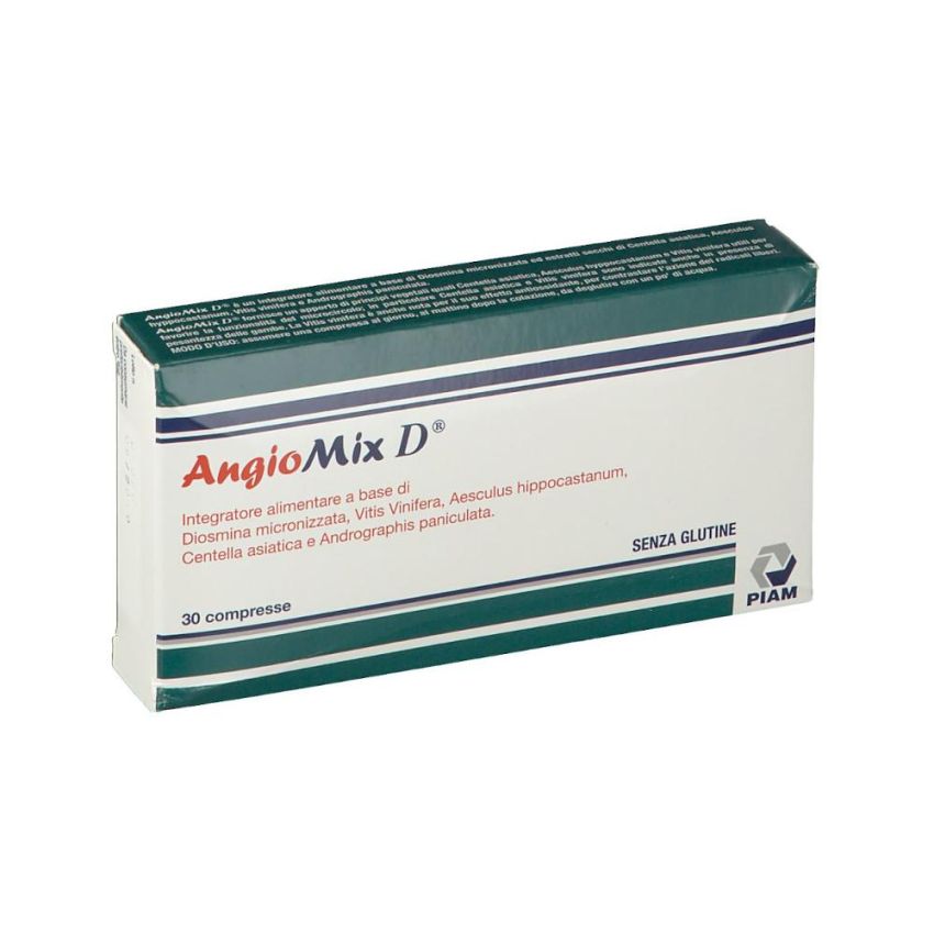 Angiomix D - Integratore Salute Vascolare, 30 Compresse