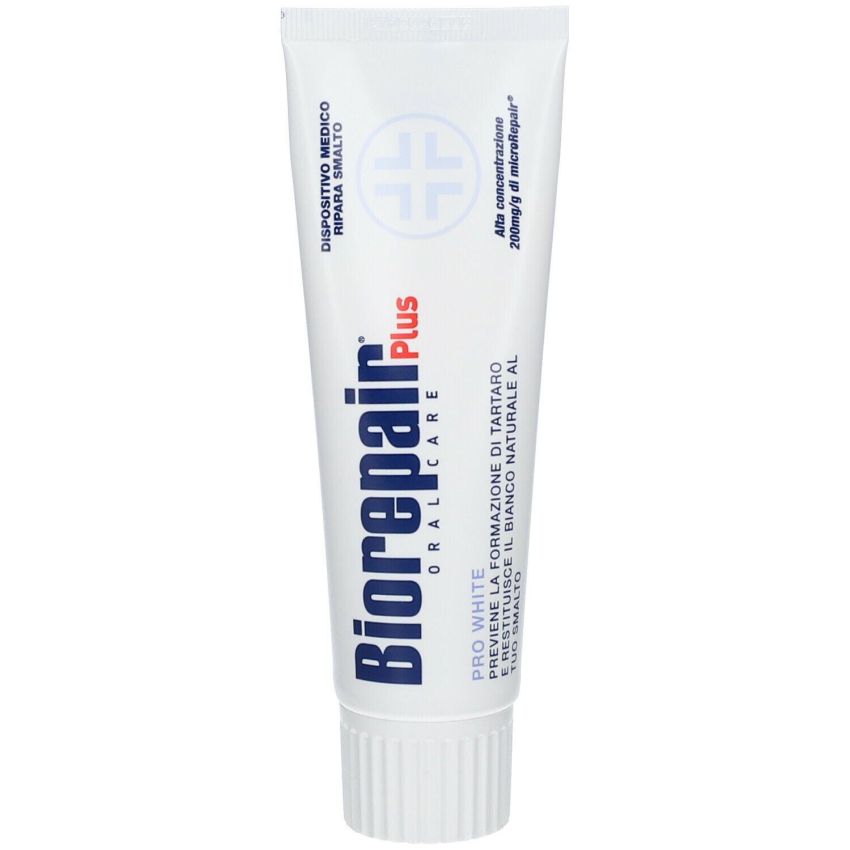 Biorepair Plus Pro White Dentifricio per Sbiancamento Intenso, 75ml
