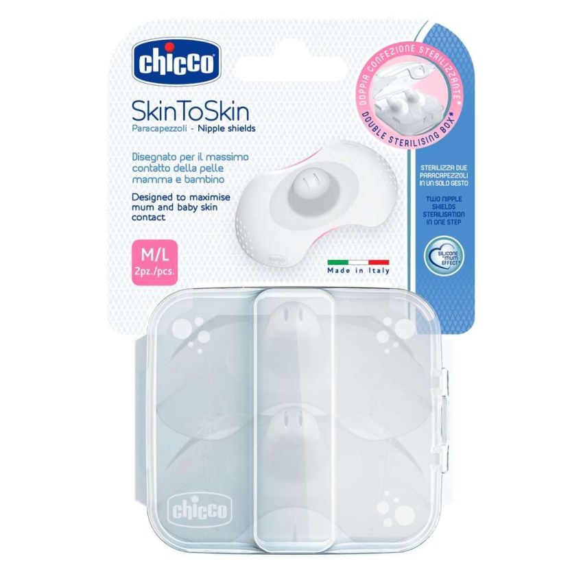 Chicco Paracapezzoli in Silicone di Grandi Dimensioni M/L