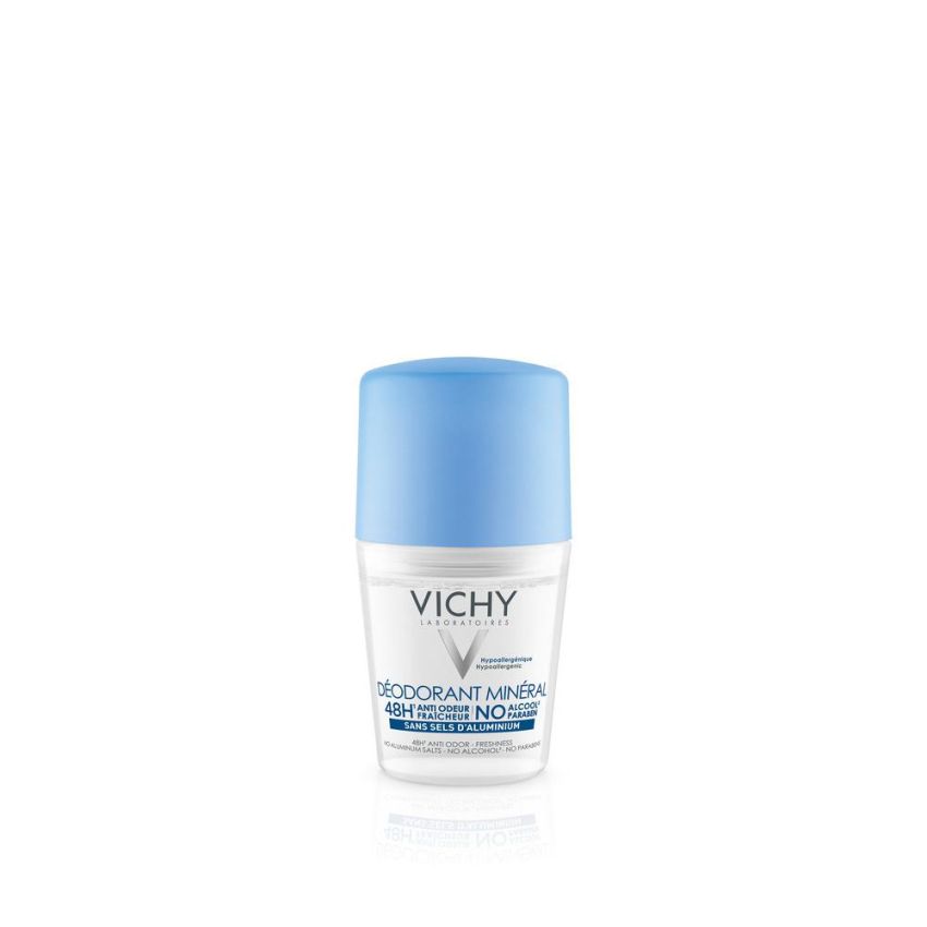 Vichy Roll-on Deodorante 50ml per Pelle Sensibile e Depilata