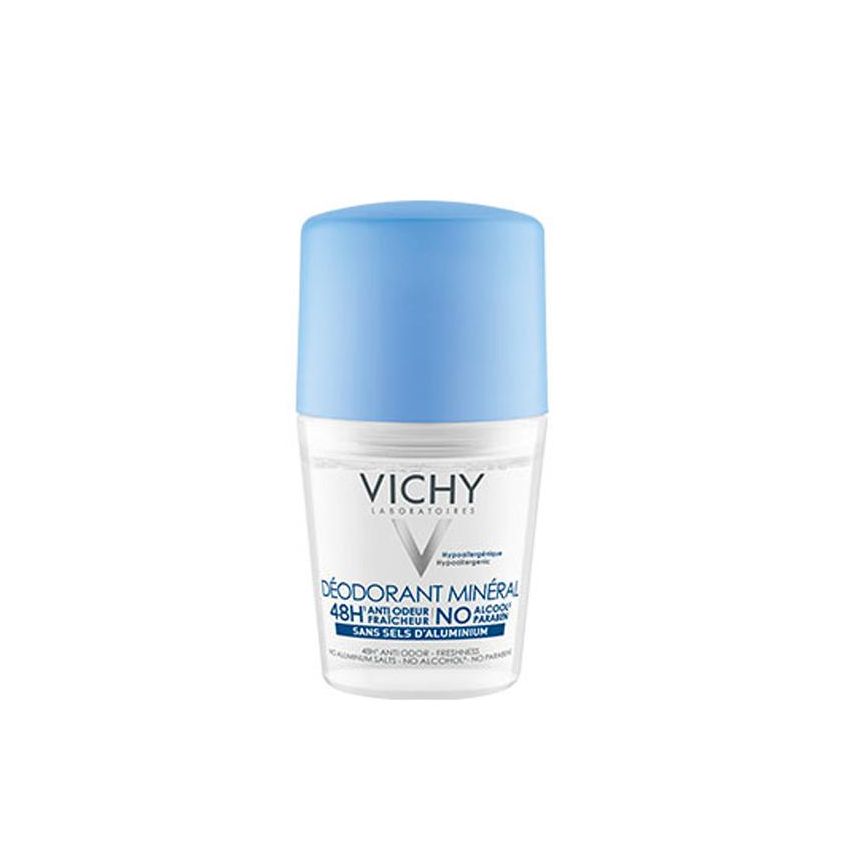 Vichy Roll-on Deodorante 50ml per Pelle Sensibile e Depilata